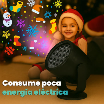 Proyector Navideño con Efectos de Luz – FestiLuz