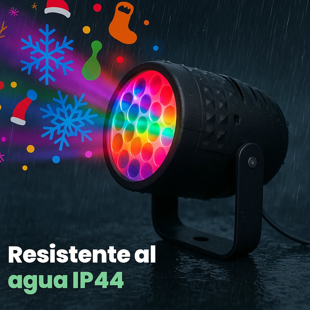 Proyector Navideño con Efectos de Luz – FestiLuz