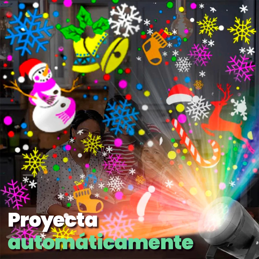 Proyector Navideño con Efectos de Luz – FestiLuz