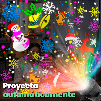 Proyector Navideño con Efectos de Luz – FestiLuz